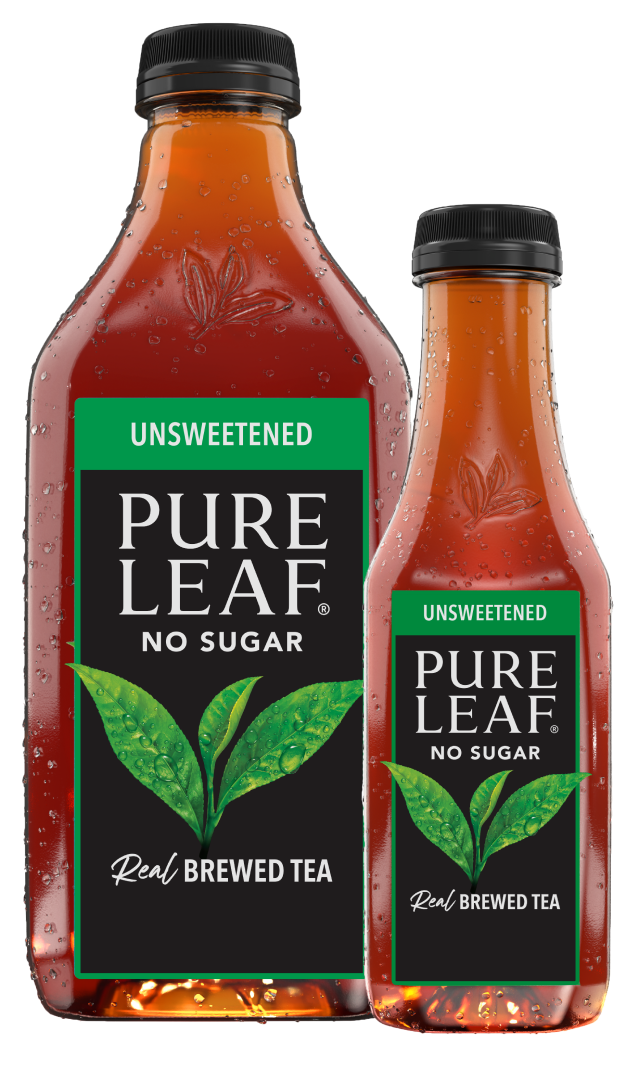 Two Bottles of Pure Leaf Tea Unsweetened