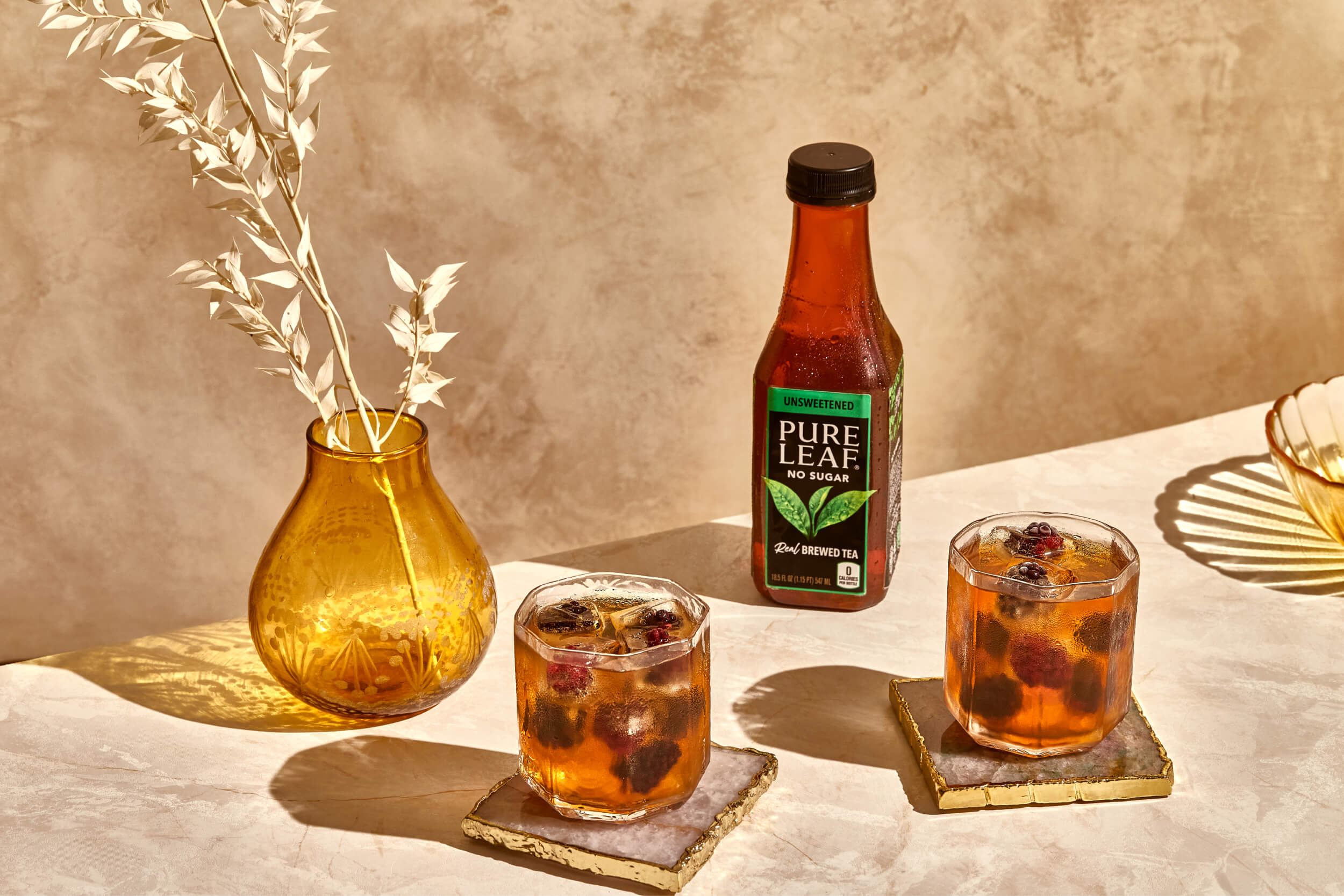 Pure Leaf® Cherry Hibiscus Herbal Brewed Iced Tea, 18.5 fl oz - Ralphs