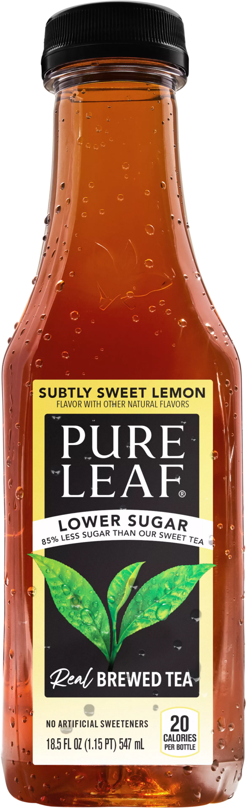 Pure Leaf, Organic Iced Tea, Sicilian Lemon & Honeysuckle, 14oz